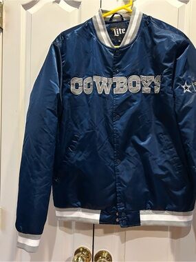 NFL miller lite limited edition Dallas Cowboys jacket